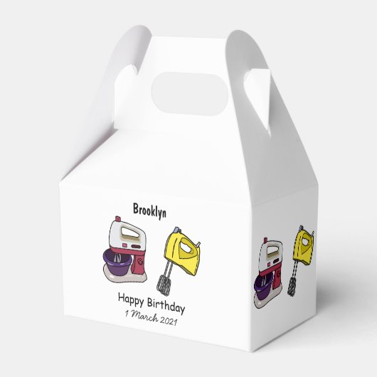 Ballotins Illustration du mixer (Verso)