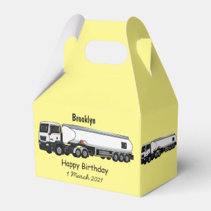 Ballotins Illustration du transport de carburant par camion-