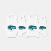 Ballotins Illustration d'un autobus à passagers moderne (Déplié)