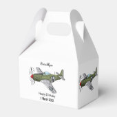Ballotins Illustration d'un avion militaire (Arrière)