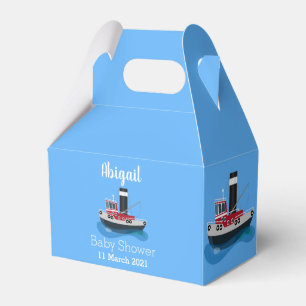 Ballotins Illustration d'un bateau à chalutier mignon