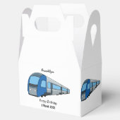 Ballotins Illustration d'un train électrique (Ouvert)