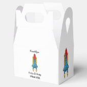 Ballotins Illustration d'un vaisseau de fusées (Ouvert)