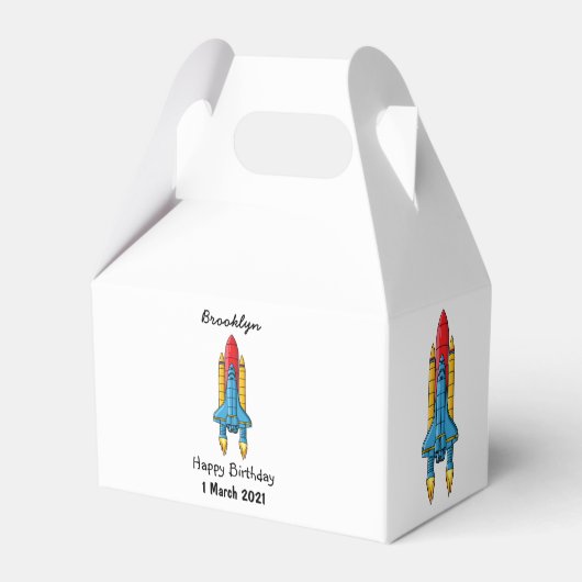 Ballotins Illustration d'un vaisseau de fusées (Verso)