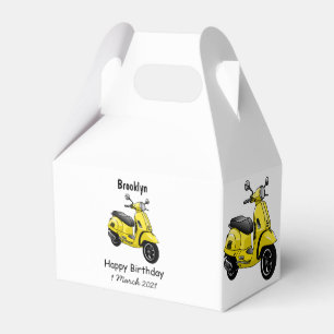 Ballotins Illustration d'une moto cyclable