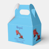 Ballotins Illustration d'une pelle à vapeur rouge mou (Arrière)