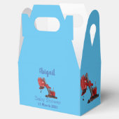 Ballotins Illustration d'une pelle à vapeur rouge mou (Ouvert)