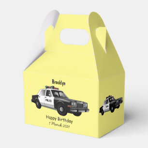 Ballotins Illustration d'une voiture de police
