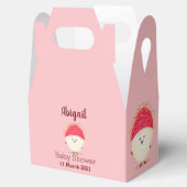 Ballotins Illustration mignon du ramboutan rose (Ouvert)
