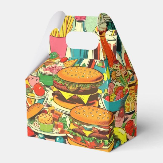 Ballotins Illustration Retro Food Comic (Verso)