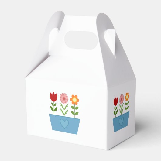 Ballotins Illustrations de fleurs dans une zone de fenêtre b (Verso)