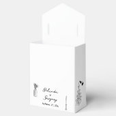 Ballotins Illustrations noires dessinées à la main Doodles M (Ouvert)