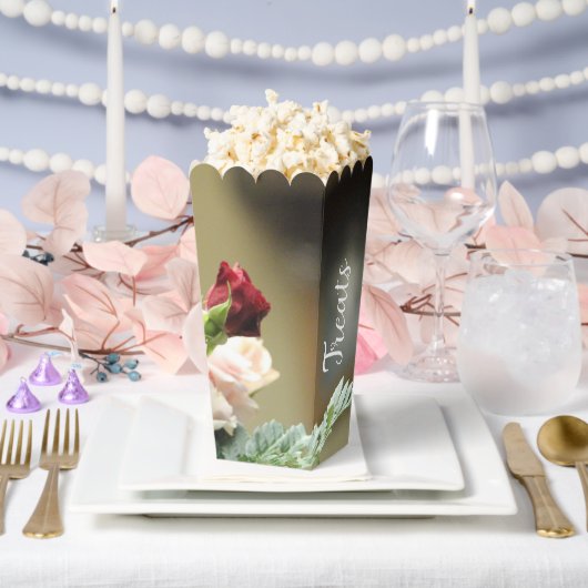 Ballotins Image florale rose (Mariage)