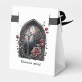 Ballotins Imaginaire foncé Fenêtre Château Mariage gothique (Arrière)