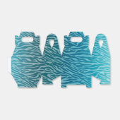 Ballotins Impression Aqua Ombre Zebra (Déplié)