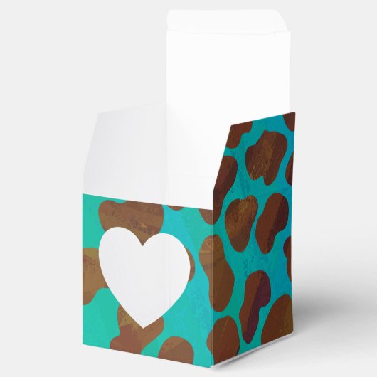 Ballotins Impression Brown et Turquoise dalmate (Ouvert)
