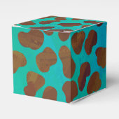 Ballotins Impression Brown et Turquoise dalmate (Verso)