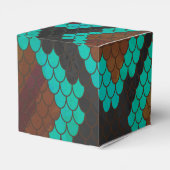 Ballotins Impression Brown et Turquoise de serpent (Arrière)