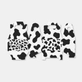 Ballotins Impression cuir de vache noir et blanc  (Déplié)