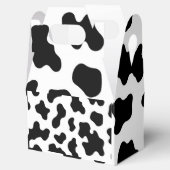 Ballotins Impression cuir de vache noir et blanc  (Ouvert)