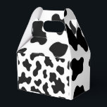 Ballotins Impression cuir de vache noir et blanc<br><div class="desc">Articles assortis disponibles.</div>