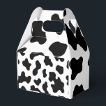 Ballotins Impression cuir de vache noir et blanc<br><div class="desc">Articles assortis disponibles.</div>