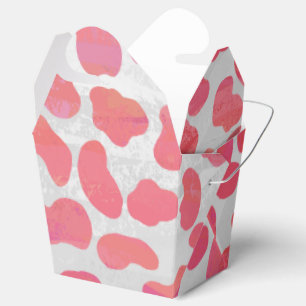 Ballotins Impression dalmate rose et blanc