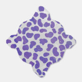 Ballotins Impression dalmate violet et blanche (Déplié)