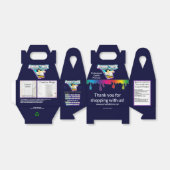 Ballotins Impression d'art de Louie | Client | Boîte-cadeau (Déplié)