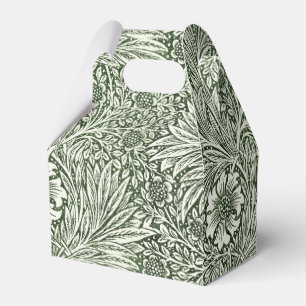 Ballotins Impression d'art floral vert souci de William Morr