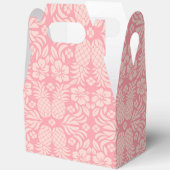Ballotins Impression de ananas rose tropical (Ouvrir)