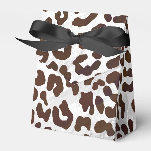 Ballotins Impression de chocolat léopard (Verso)