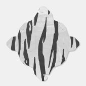 Ballotins Impression de tigre noir et blanc (Déplié)