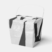 Ballotins Impression de tigre noir et blanc (Verso)