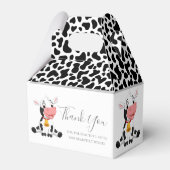 Ballotins impression de vache noir et blanc Ballotin (Arrière)