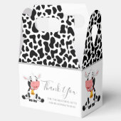 Ballotins impression de vache noir et blanc Ballotin (Ouvert)