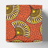 Ballotins Impression d'éventail Ankara rouge (Haut)