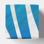 Ballotins Impression en bleu et blanc Zebra (Haut)