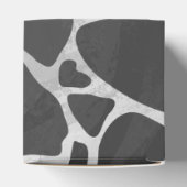 Ballotins Impression Giraffe noir et gris clair (Haut)