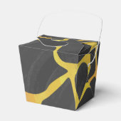 Ballotins Impression Giraffe noir et jaune (Verso)