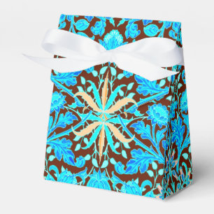 Ballotins Impression Hyacinthe de William Morris, Aqua et Ma