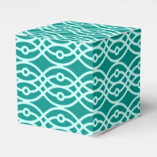 Ballotins Impression kimono, turquoise et aqua