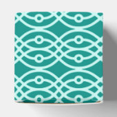 Ballotins Impression kimono, turquoise et aqua (Haut)