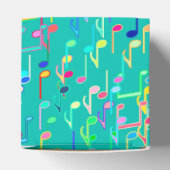Ballotins Impression musicale - turquoise, multi (Haut)