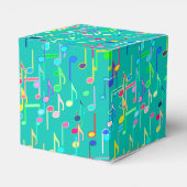 Ballotins Impression musicale - turquoise, multi (Arrière)