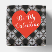 Ballotins Impression Noir Et Blanc Avec Coeur Rouge (Haut)