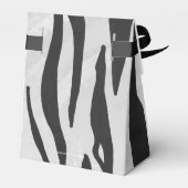 Ballotins Impression noir et blanc de tigre (Arrière)