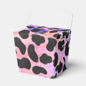 Ballotins Impression noir et rose dalmate (Verso)