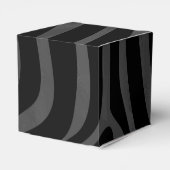 Ballotins Impression noire et grise Zebra (Arrière)