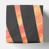 Ballotins Impression noire et orange Zebra (Haut)